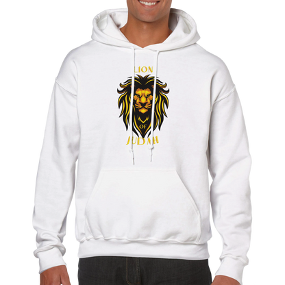 Lion of Judah- Motivational, Christian, Faithful, Powerful Unisex Pullover Hoodie