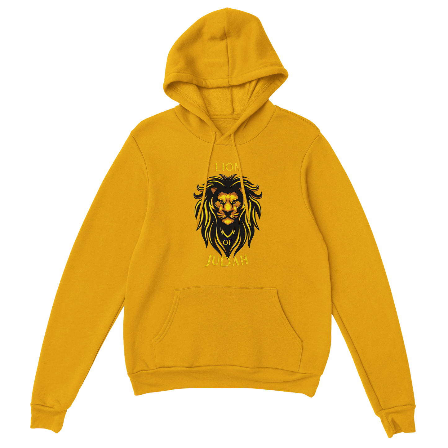 Lion of Judah- Motivational, Christian, Faithful, Powerful Unisex Pullover Hoodie